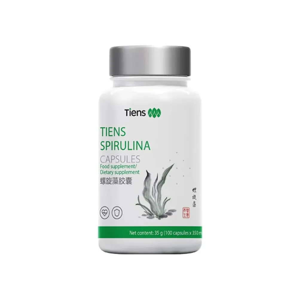 „Spirulina“ kapsulių indelis